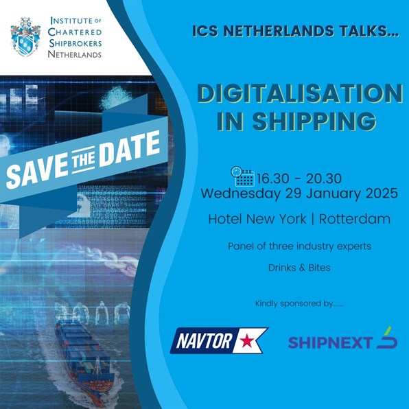 ICS Netherlands event - Digitalisation in Shipping